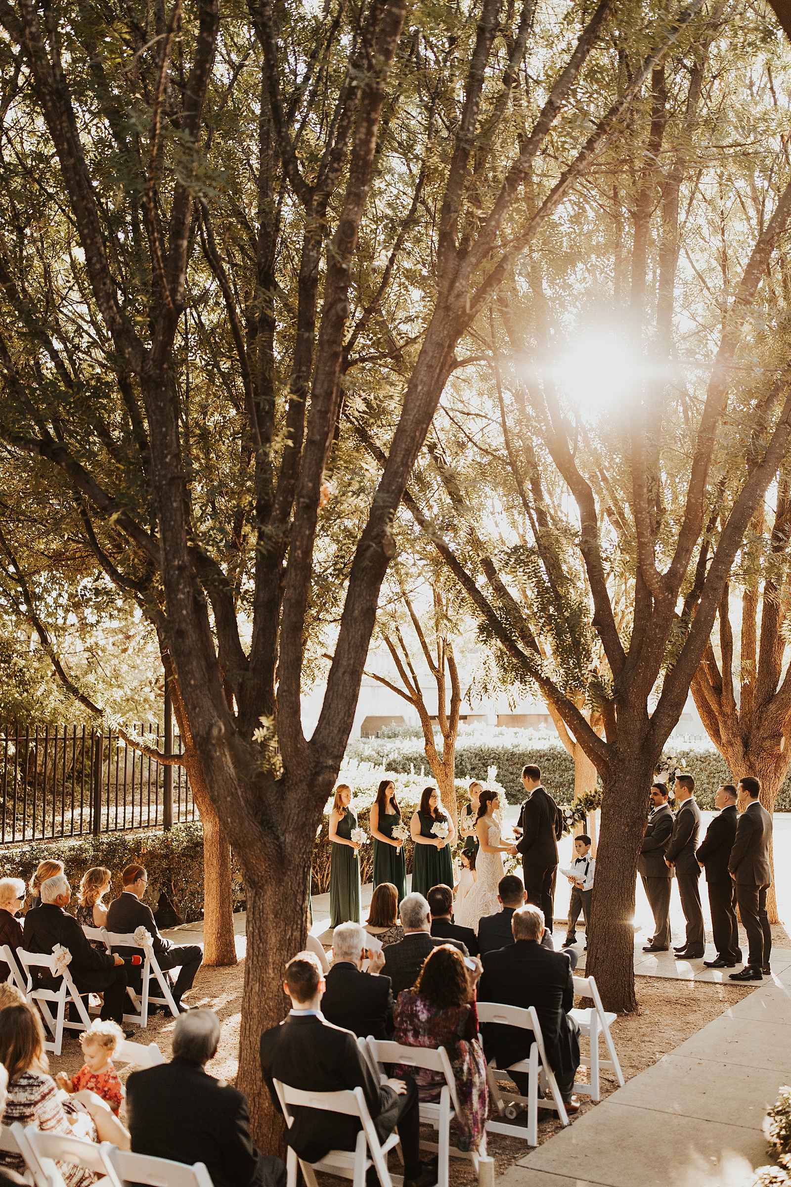 Gorgeous fall wedding at the T & P Event Center in Abilene. 