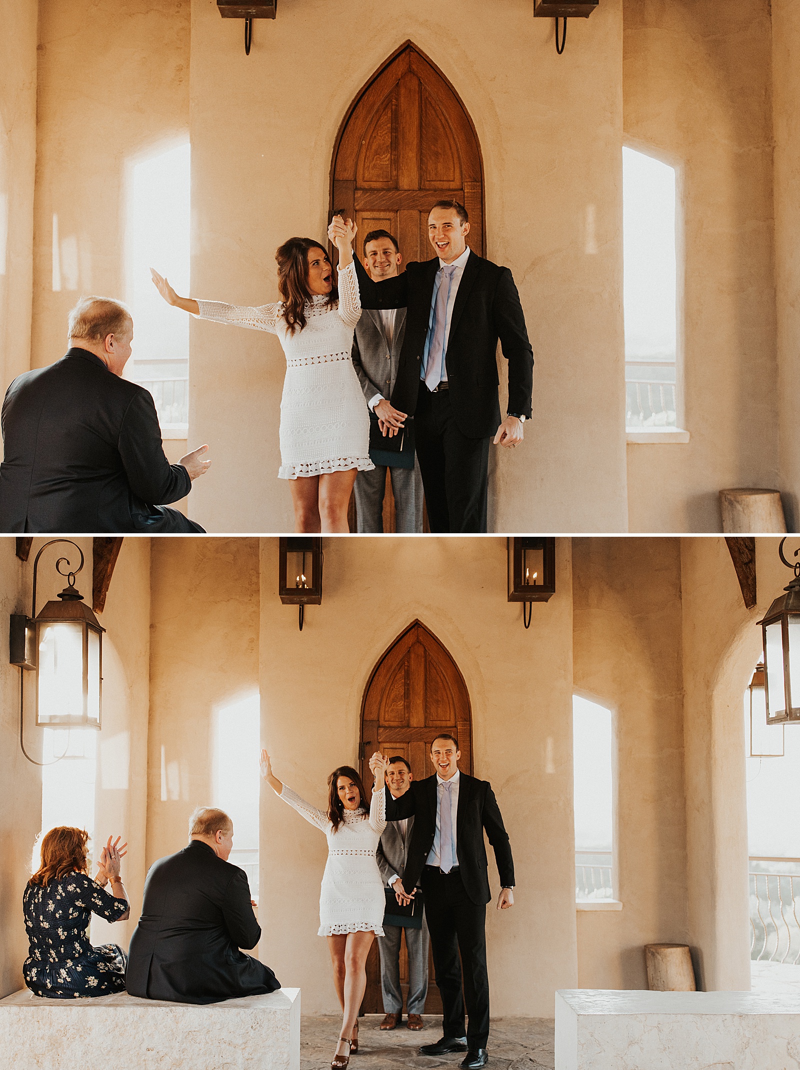 This Chapel Dulcinea wedding in Austin, TX was so special and intimate!
