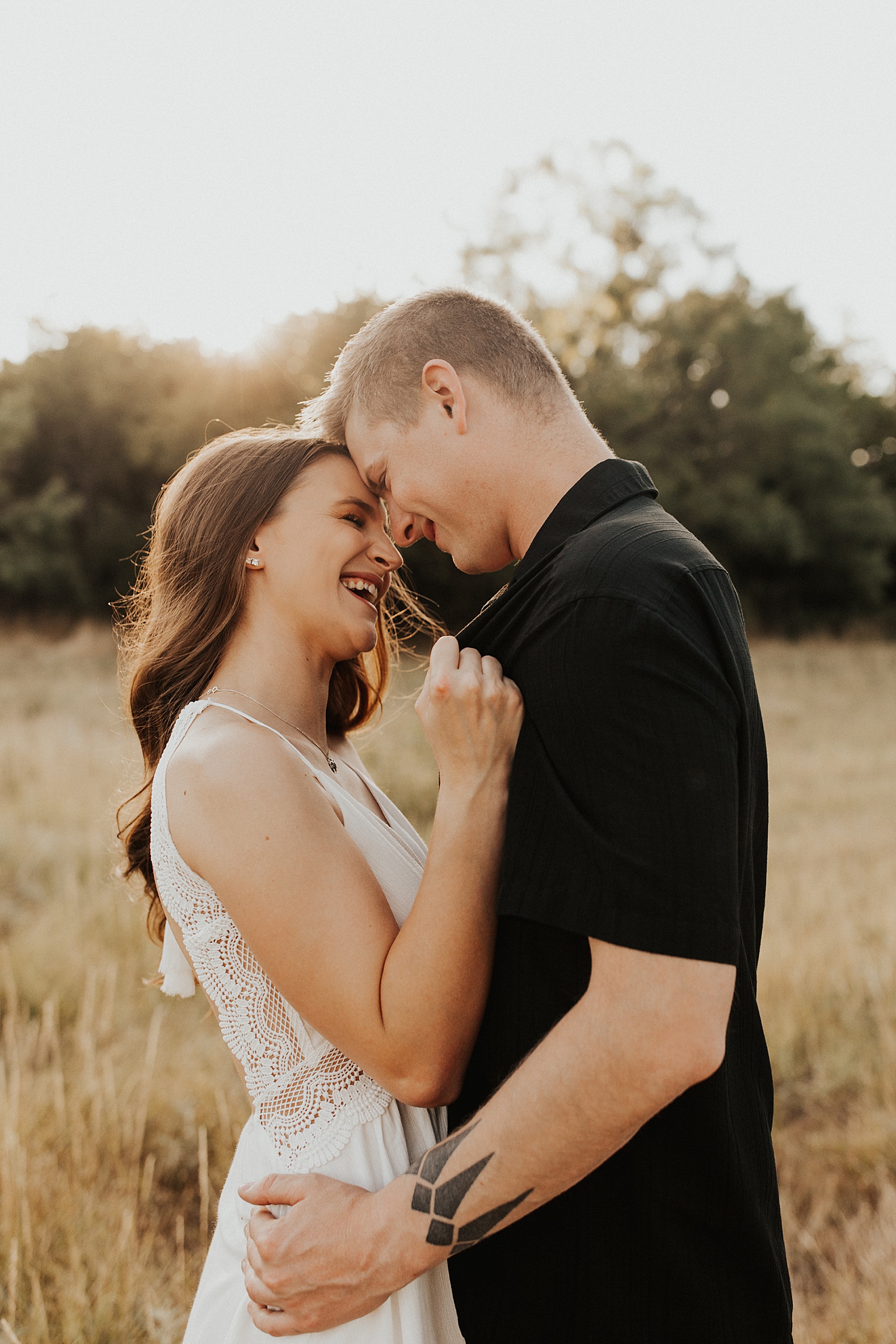 This Abilene TX engagement session actually includes the sweetest proposal!