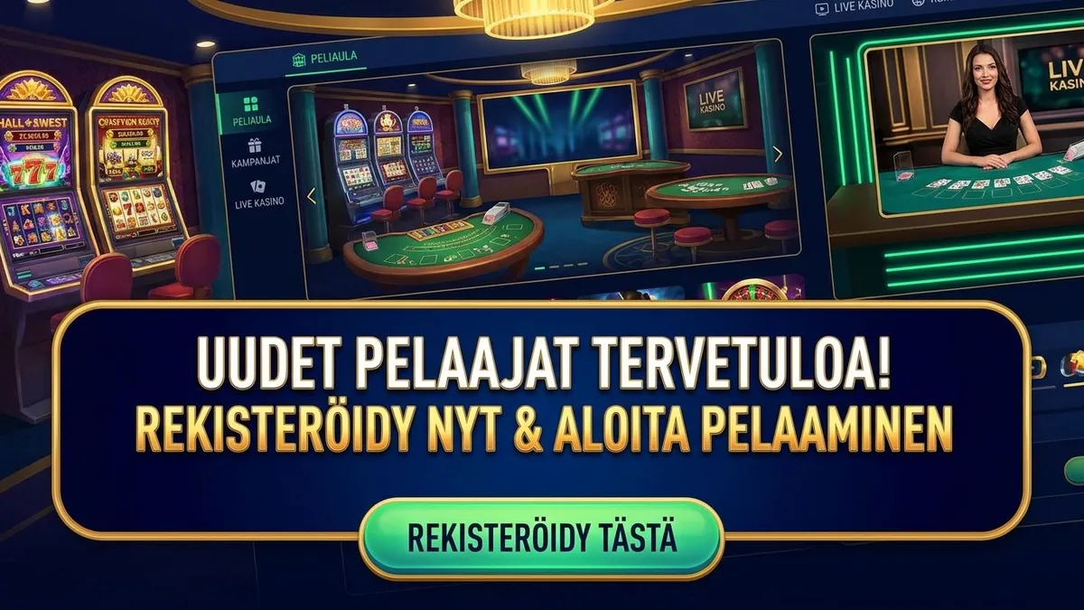 Rekisteröidy bonuksella